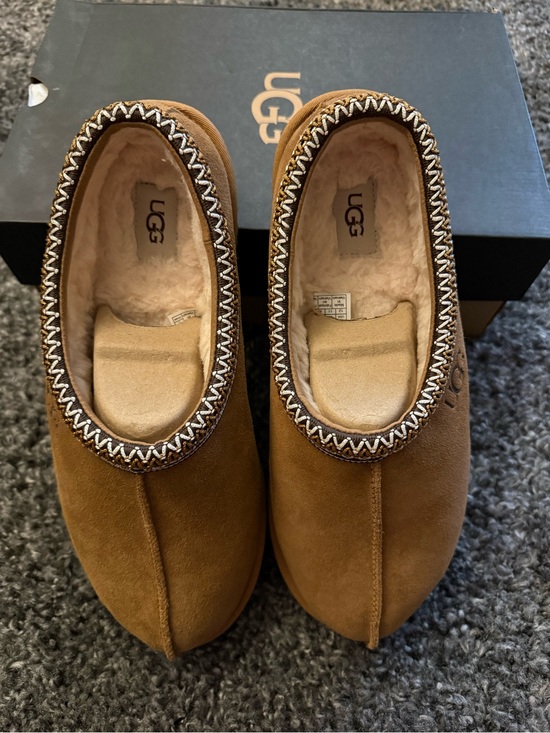 UGG Other - UGG Chestnut Brown Suede Slip-On Slippers